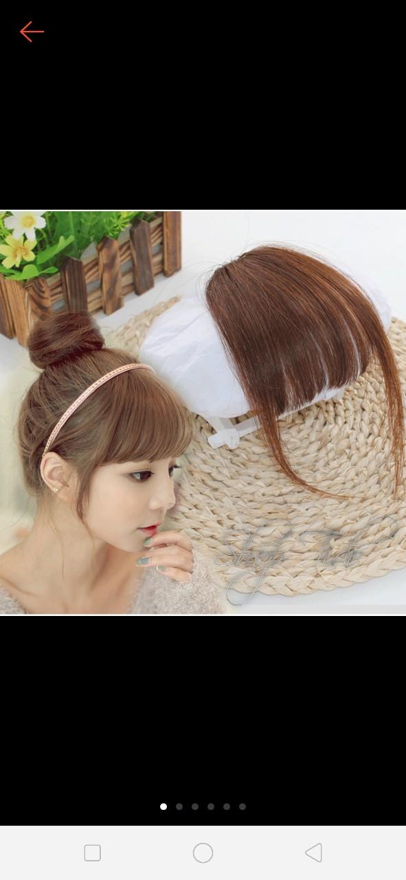 toc mai có tóc mai,đẹp như tóc thật,nhiều màu