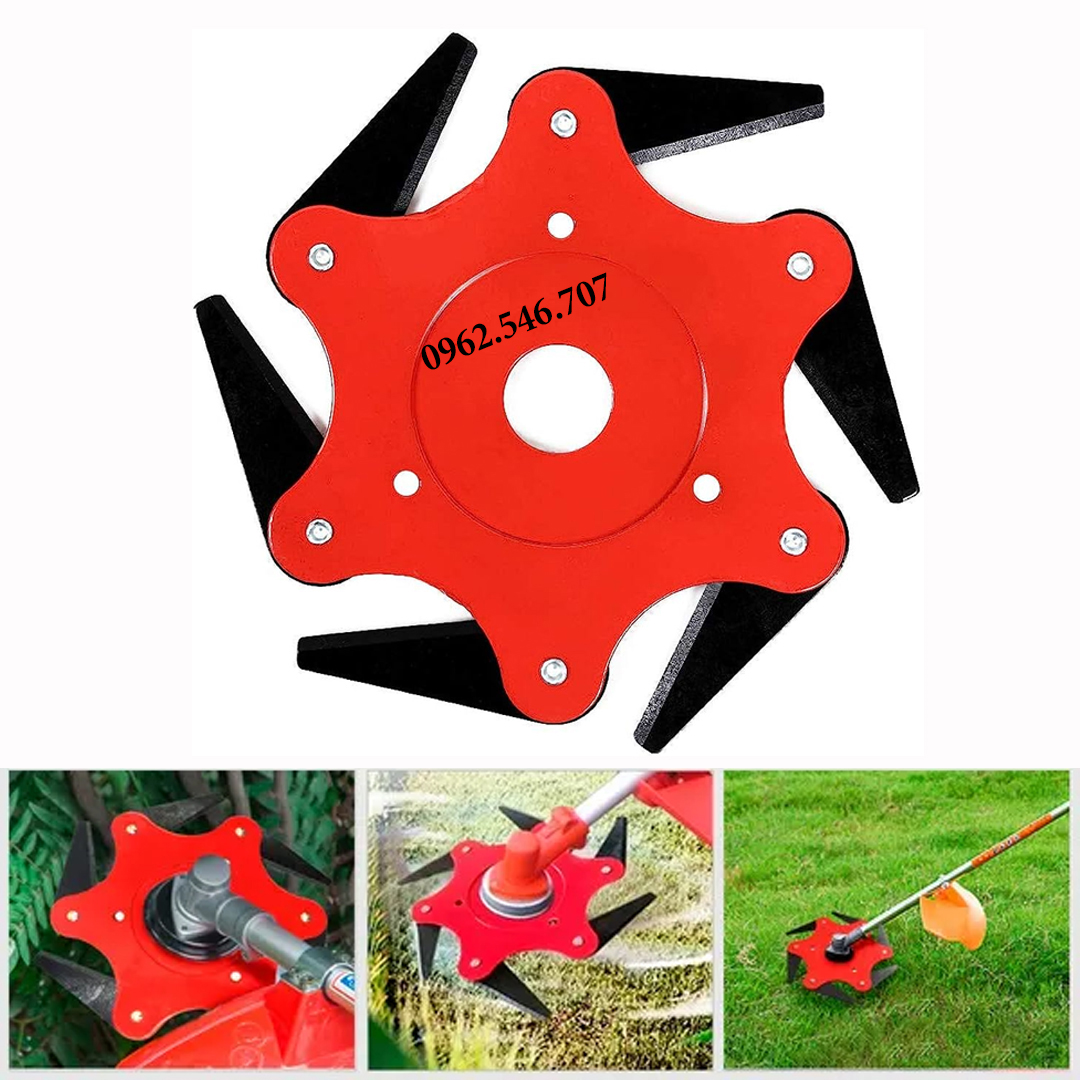 Lưỡi dao máy cắt cỏ, Lưỡi cắt cỏ 6 cánh ( Hàng Loại 1 )