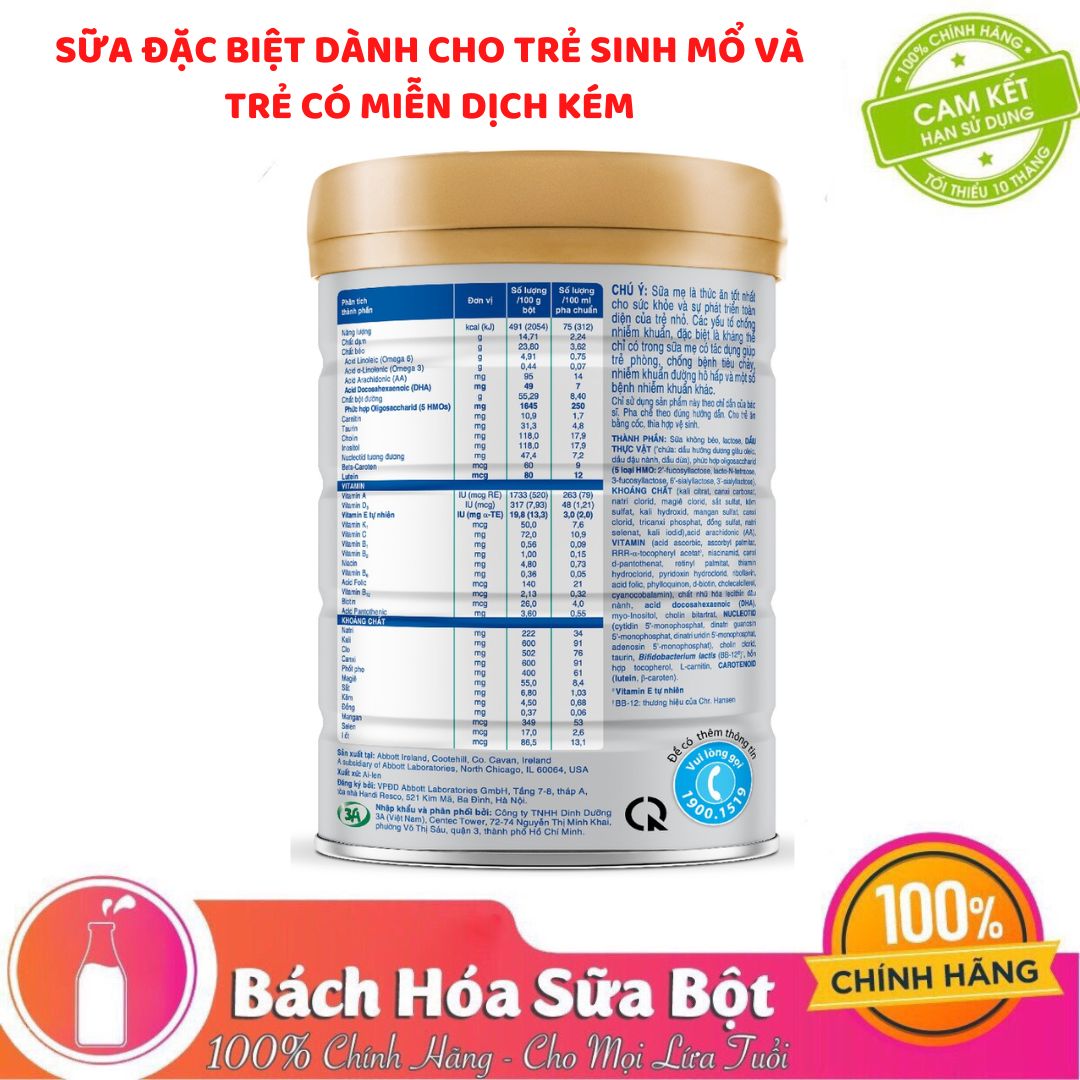 Sữa bột Abbott Similac Total Protection 3 (900g)