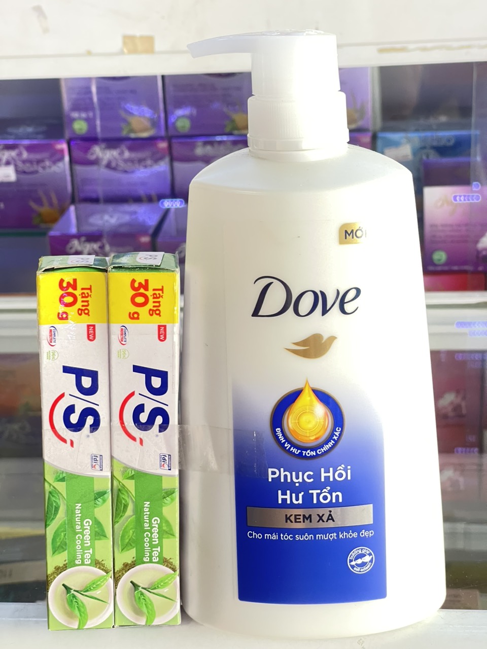Kem xả dove phục hồi hư tổn 610g