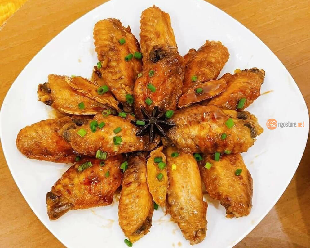 Cánh gà khúc giữa 1kg net 7 (GIAO HOA TOC HCM)