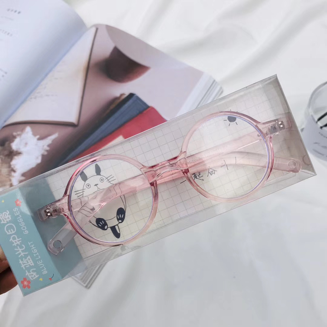 mắt kính tròn giả cận cho bé new 2021