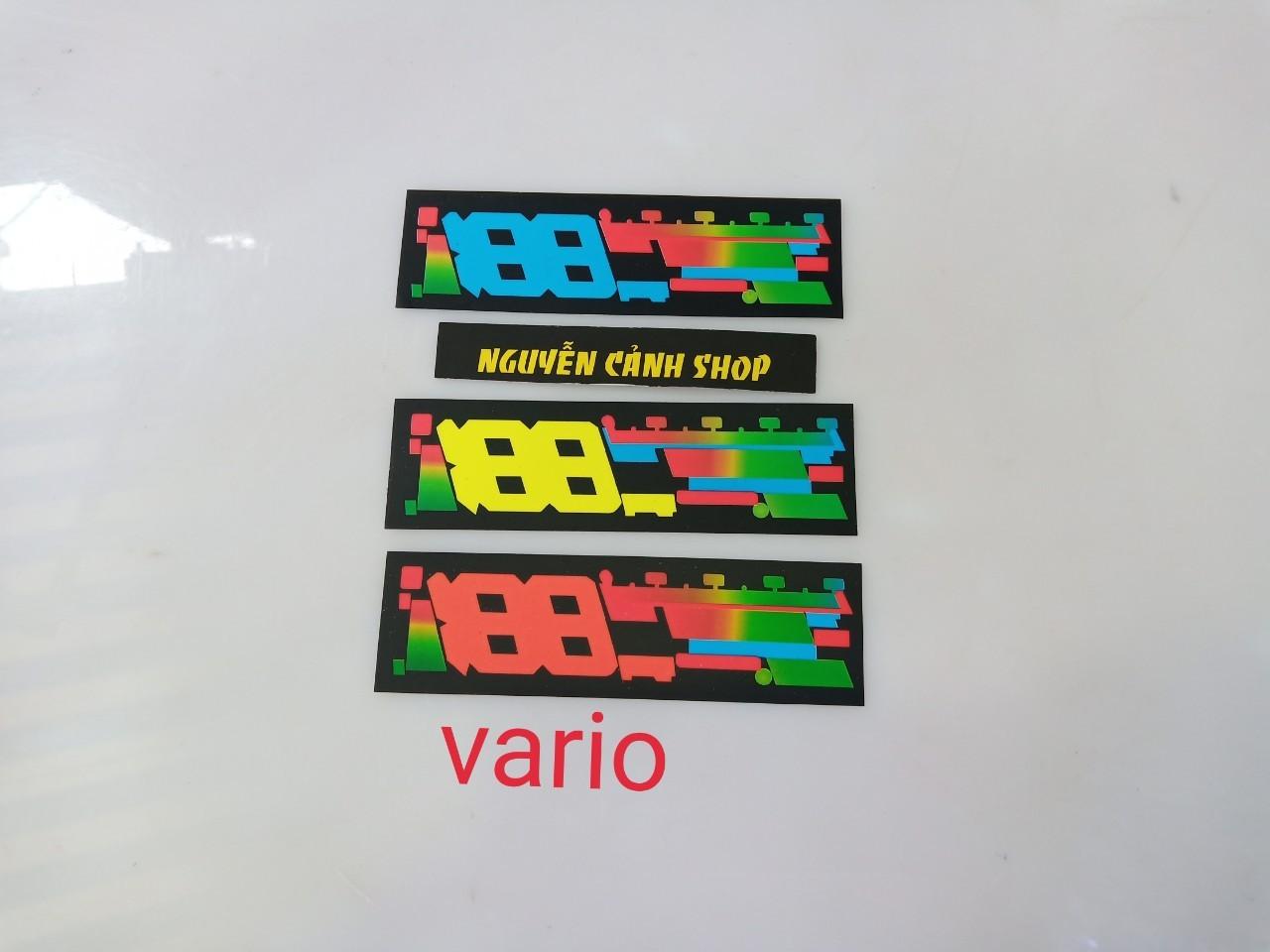 Miếng dán mặt đồng hồ led vario 2018