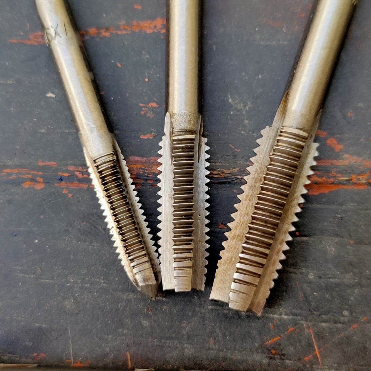 BỘ 7 MŨI TARO M3-M4-M5-M6-M8-M10-M12