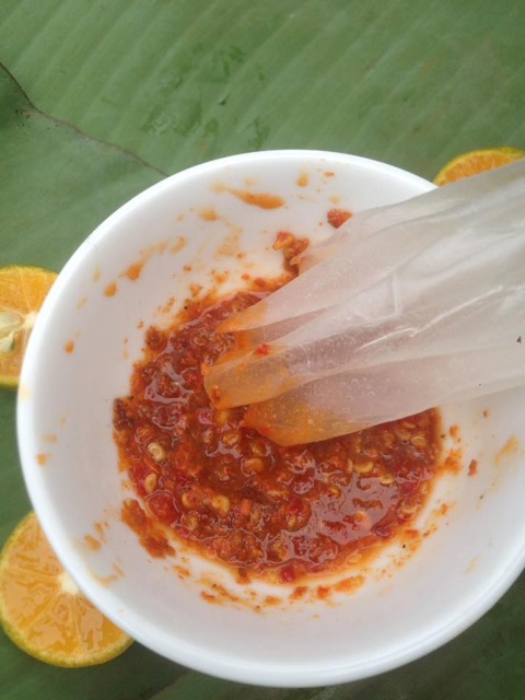 Set 500g Bánh Tráng Phơi Sương + Hành phi + Tỏi phi + Muối tôm + Sate