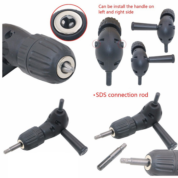 Bộ Đầu khoan góc 90 độ