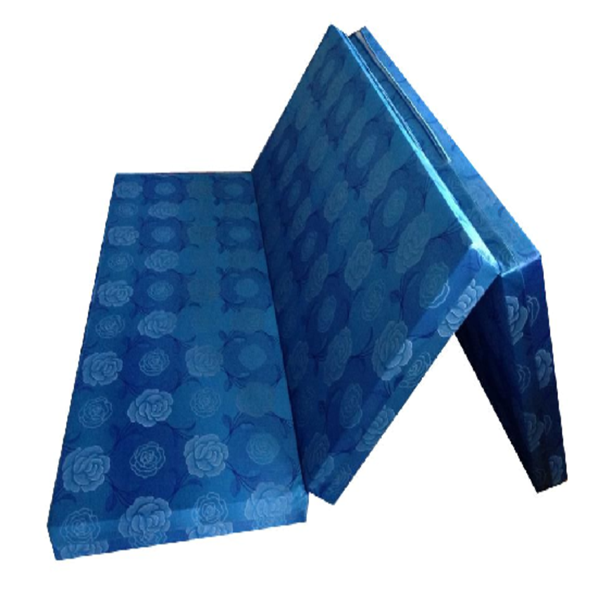 Nệm pe hàn quốc gấp 3 korea 1m x 2m x 3cm nhẹ-dễ di chuyển- giao màu ngẫu nhiên