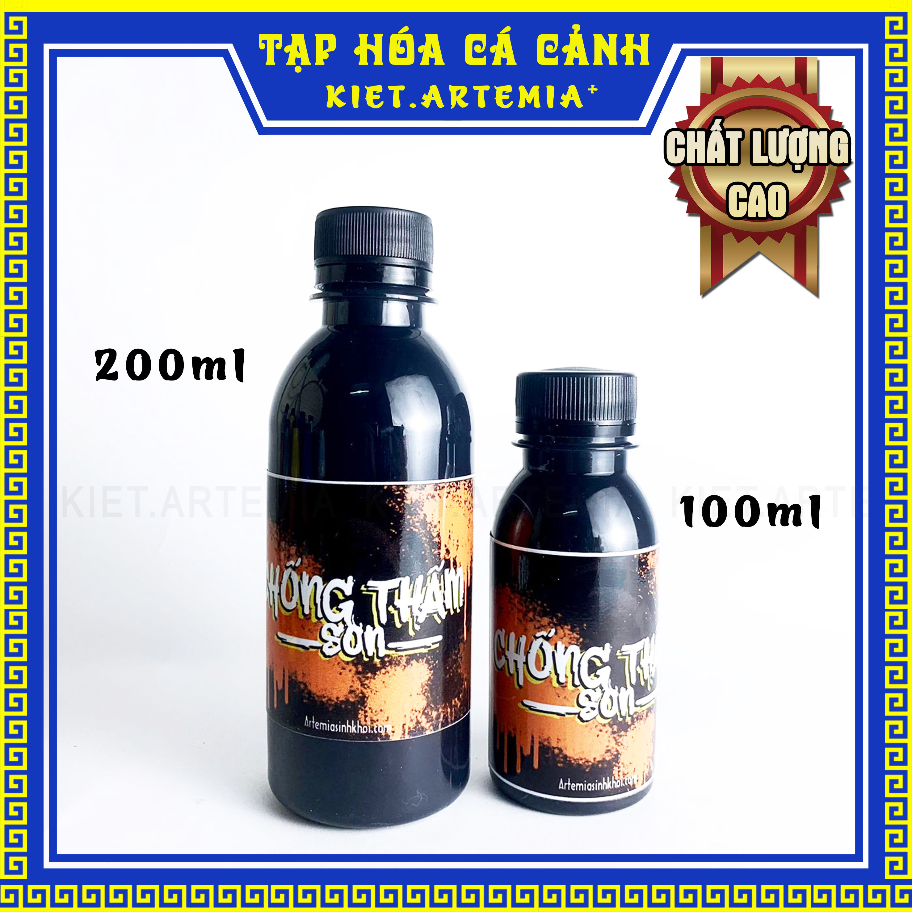 Sơn chống thấm thùng xốp nuôi cá