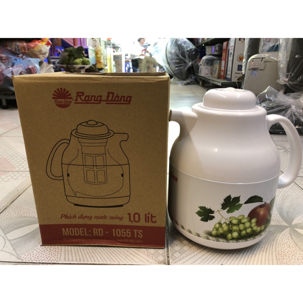 Bình giữ nhiệt Phích đựng nước nóng Rạng Đông 1.0L