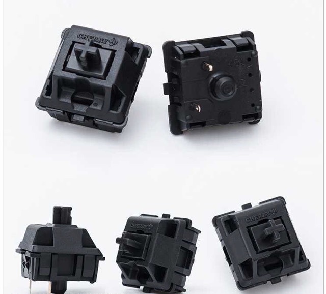 Cherry Switch 3 pin cho bàn phím cơ (4 màu cơ bản) | Cherry silver speed