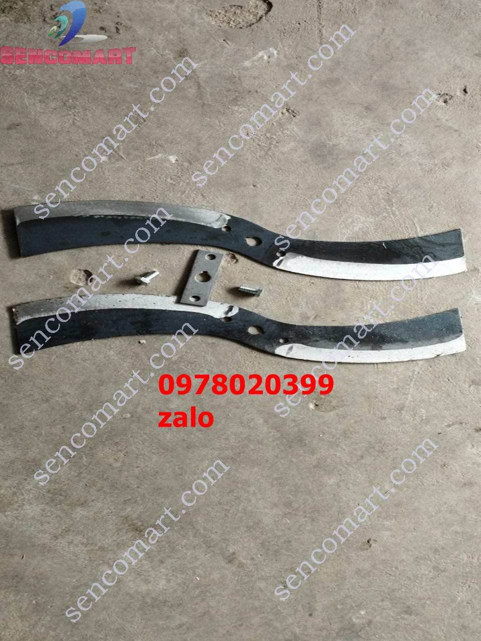 Dao dài 50cm lắp máy băm cỏ voi , thái chuối lát