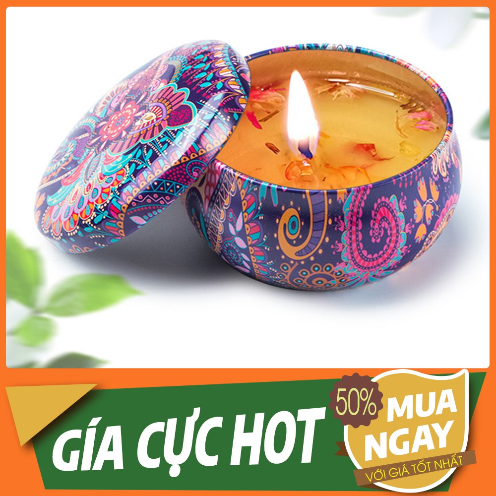 (HÀNG CHUẨN)Nến thơm tinh dầu thiên nhiên giảm stress dễ ngủ