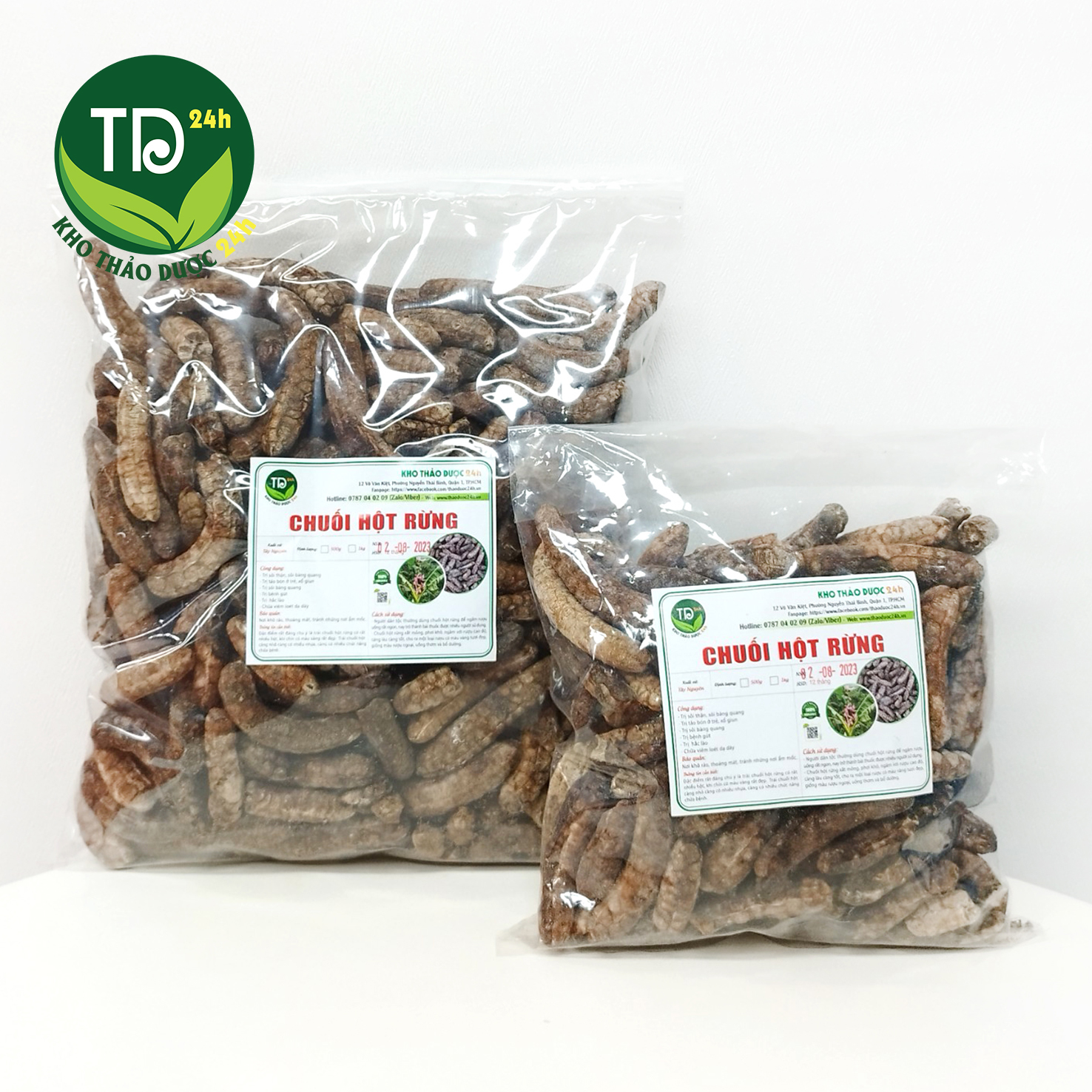 [1 kg] Chuối hột rừng chính hiệu, khô, sạch, thơm, giảm đau xương khớp, ngừa Gout, sỏi thận, đồ ngâm bồi bổ sức khỏe I Kho Thảo Dược 24h