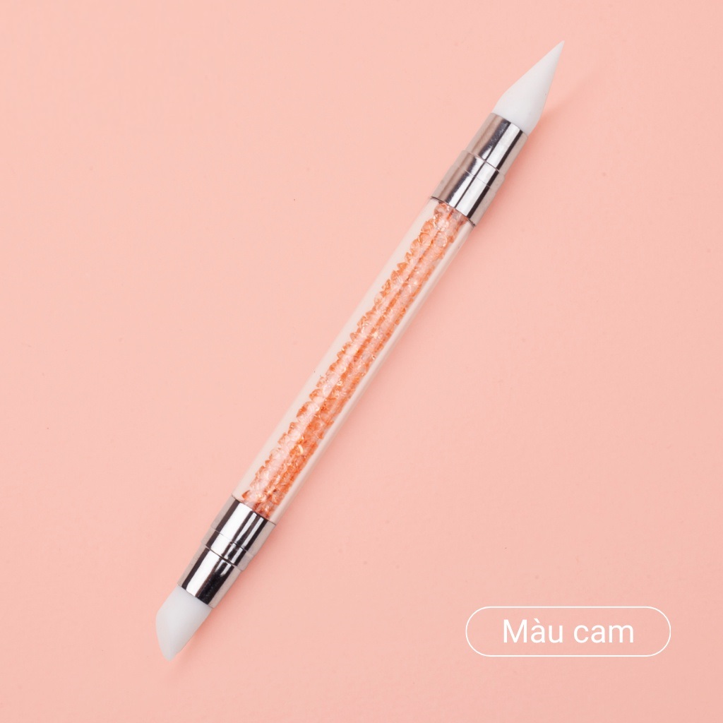 Set 5 Cọ silicon 2 đầu đa năng chuyên dụng làm nail