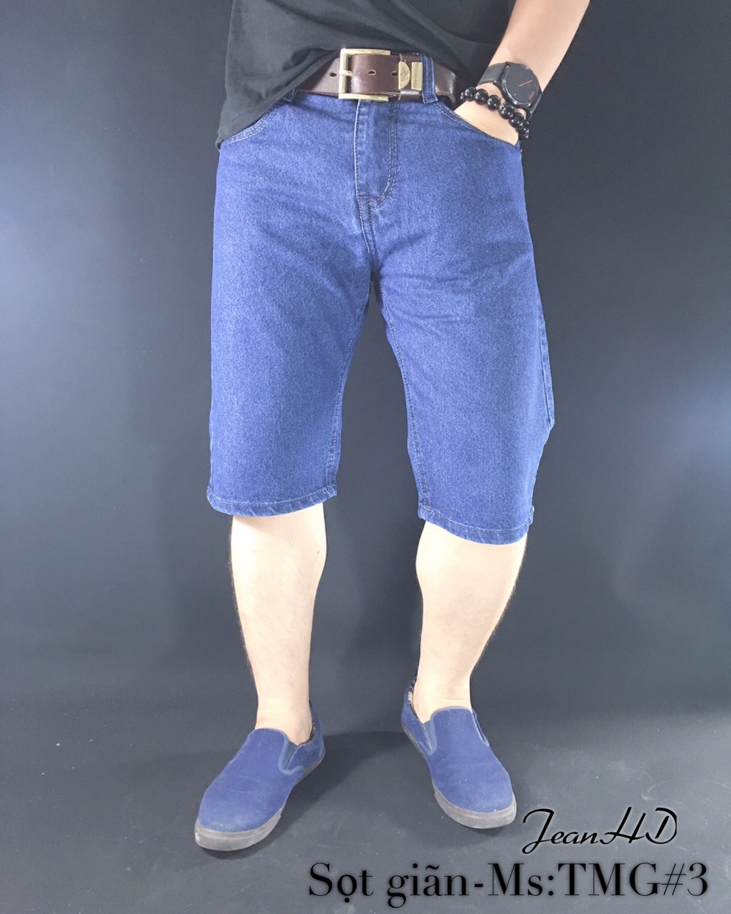 [HCM]QUẦN SỌT JEAN ỐNG RỘNG TMG03