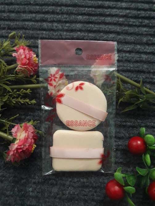 Bộ 2 bông phấn trang điểm