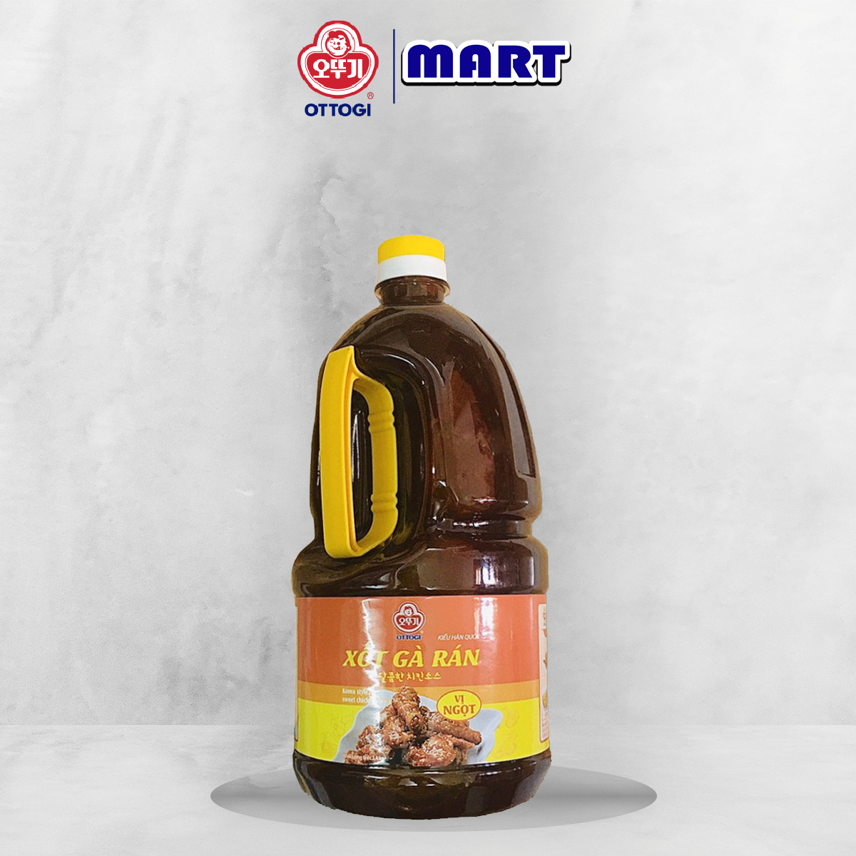 [FREESHIP️] - Sốt Gà Rán Ottogi Chai 2.4KG - Vị Ngọt