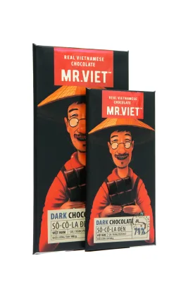 MR.VIET Sô-Cô-La Đen - 100g (MR.VIET Dark Chocolate - 100g)