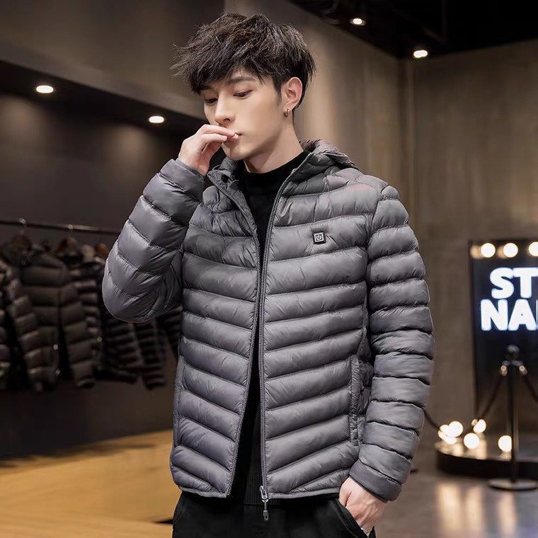 [25-27.4 Hoàn tiền 15%] ÁO PHAO NAM CAO CẤP LÓT LÔNG CỪU TIỆN LỢI ẤM ÁP - JUNA STORE 24H