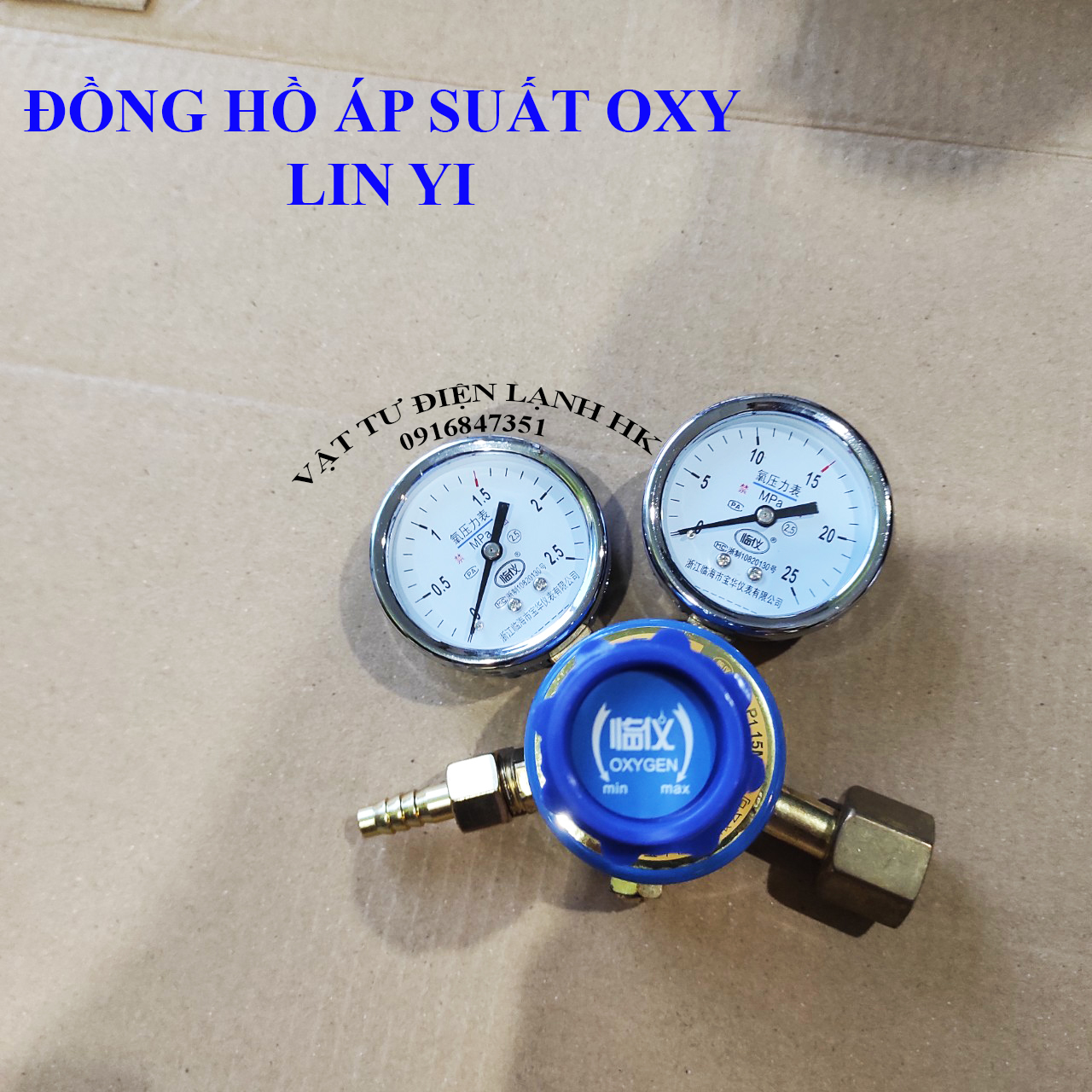 Đồng hồ giảm áp khí gas - oxy yamato - dh áp suất ga lpg - oxygen gió đá