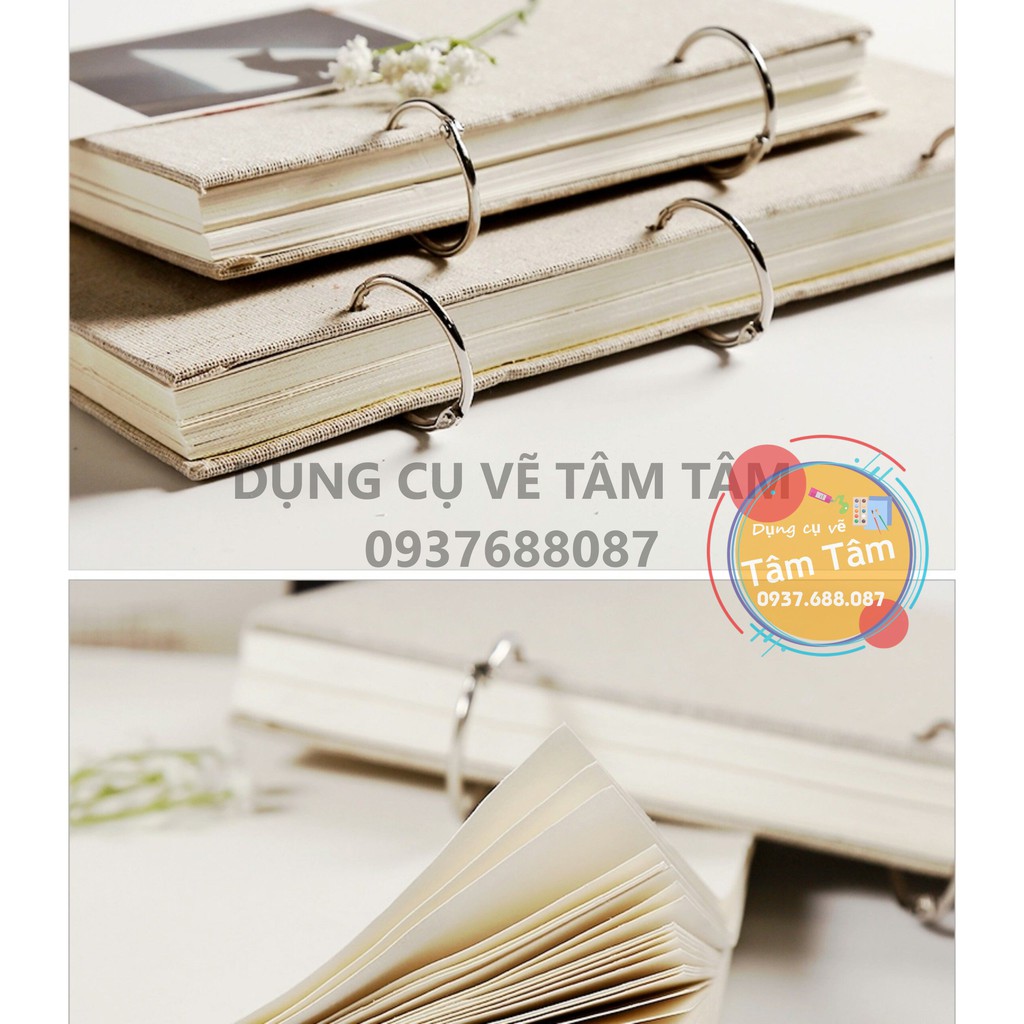 -Sổ vẽ chì, Sổ Sketchbook, Sổ Khuyên A5 / A4 / A3