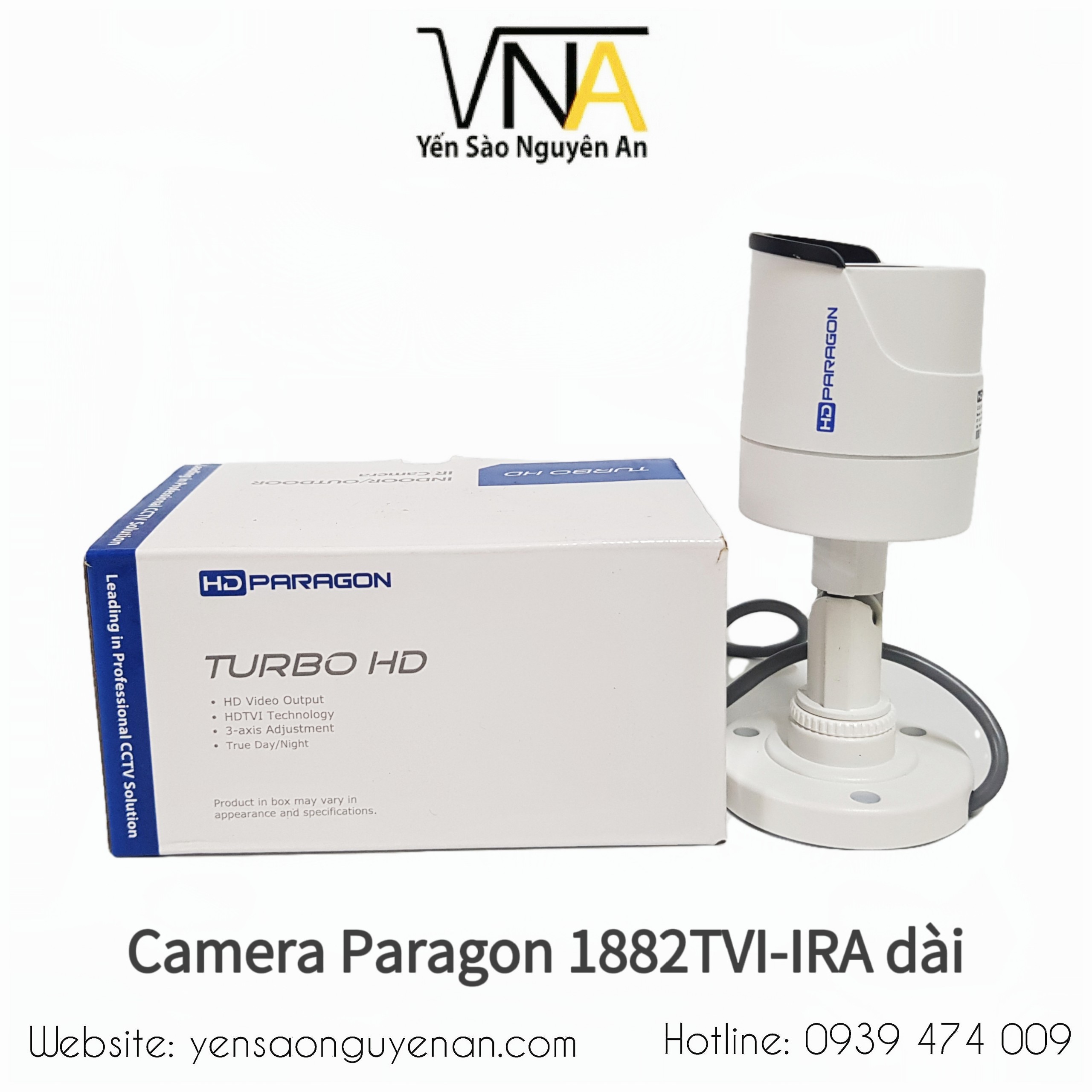 Camera Paragon HDS - 1882 TVI - IRA