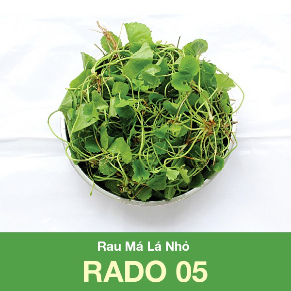 Hạt giống rau má lá nhỏ gói 1gr - rado 05