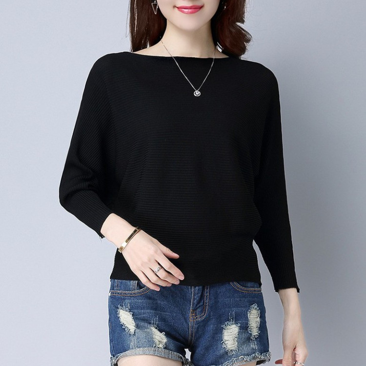 Áo cánh dơi form bo gấu hàng len mịn đẹp , chất dày dặn TK.1399