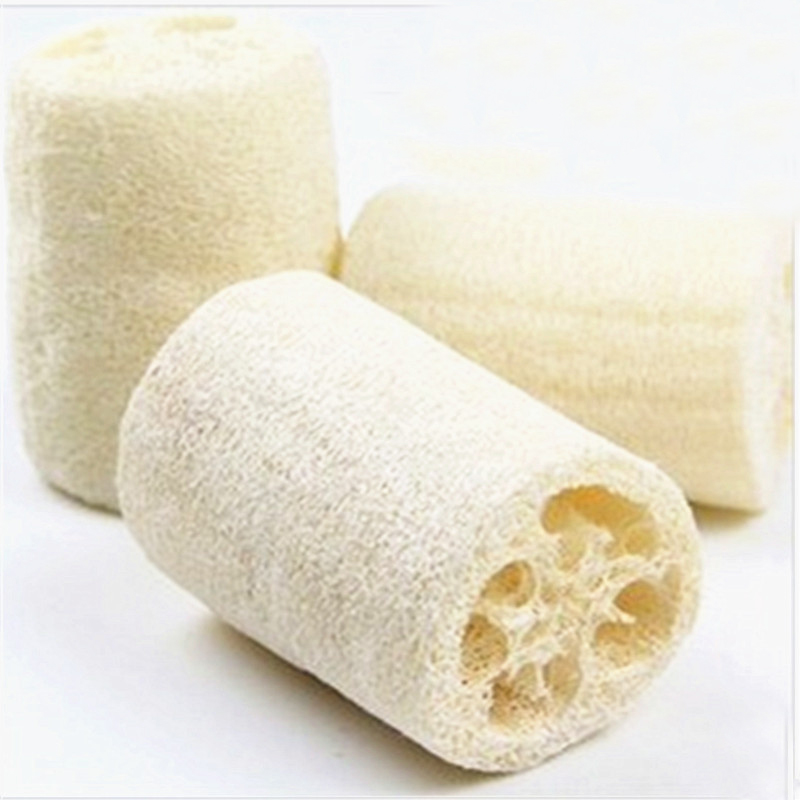 Miếng xơ mướp tự nhiên (Tắm, rửa bát) Giao mầu ngẫu nhiên