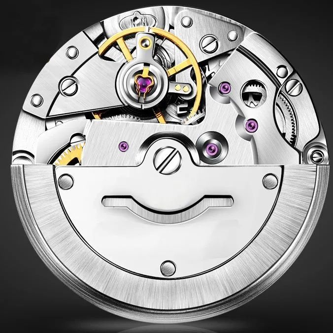(Grun Ace) Đồng hồ cơ tự động Thụy Sĩ lịch kép mới đồng hồ nam hàng hiệu không thấm nước lõi nhập khẩu