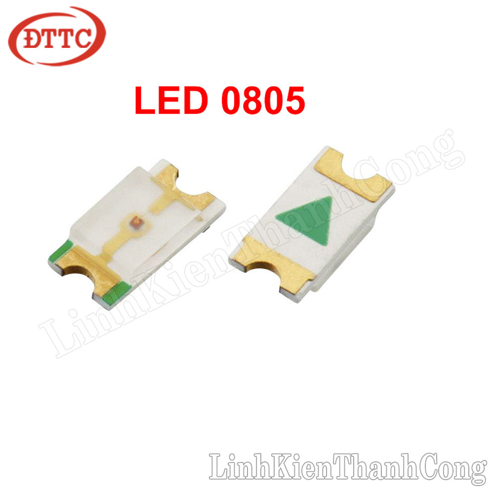 LED dán 0805 màu trắng (10 chiếc)