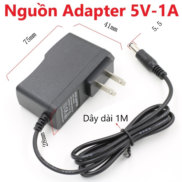 Nguồn adapter 5v 2a đầu jack 5.52.1mm
