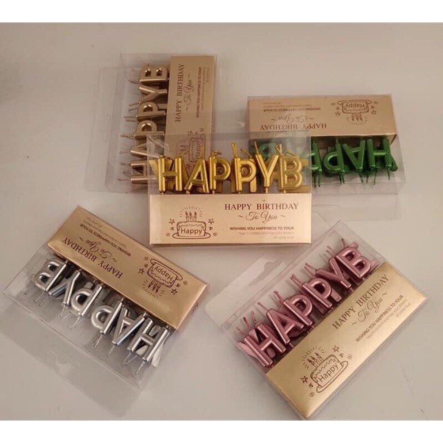 [HCM]Nến happy birthday
