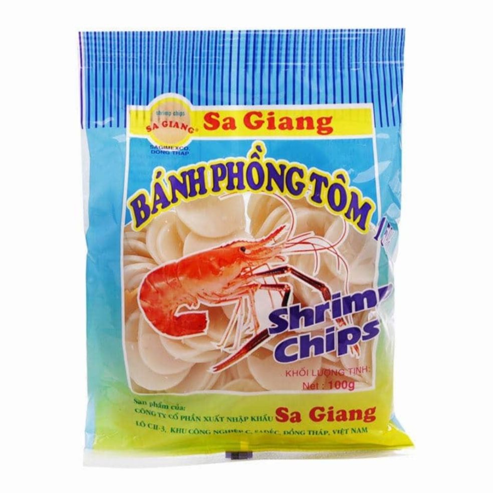 Bánh Phồng Tôm Sa Giang combo 5 goi