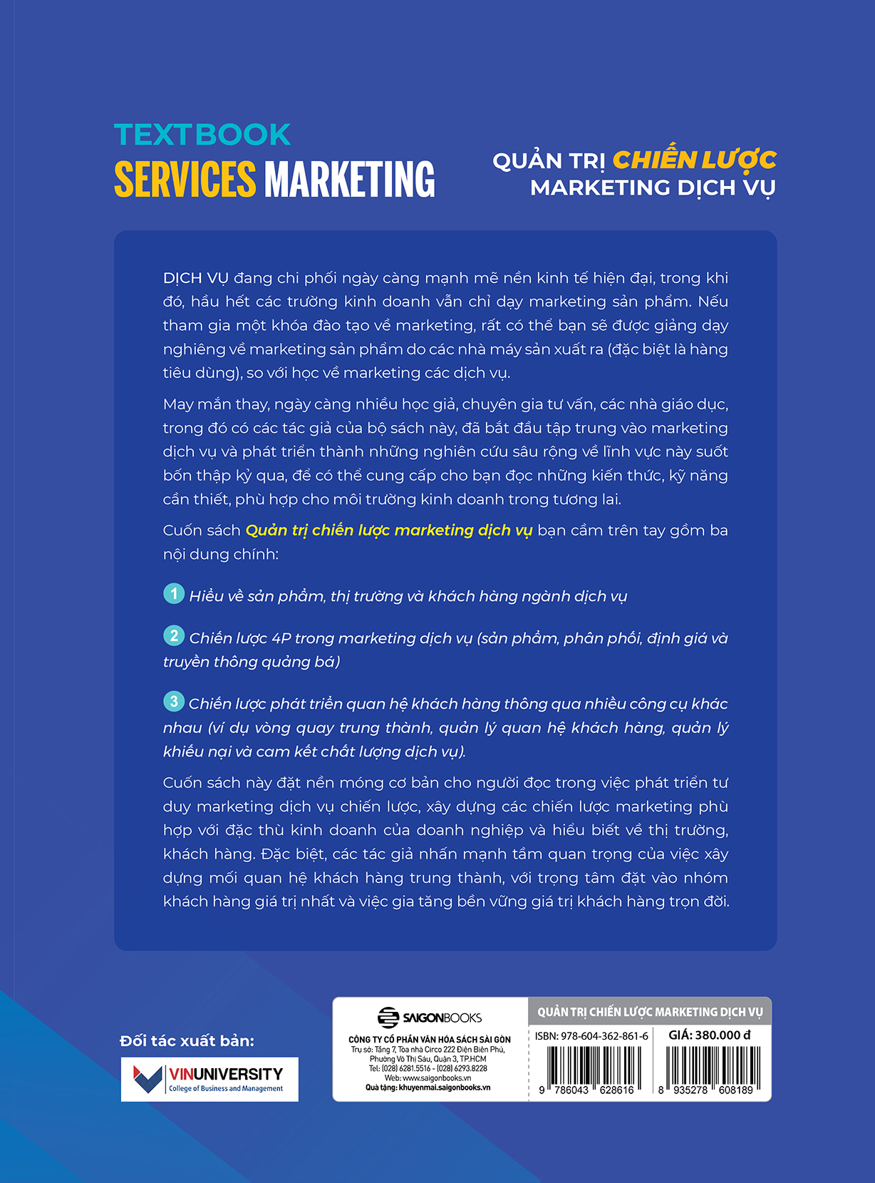 Bộ sách Textbook - Services Marketing (Combo 2 cuốn)