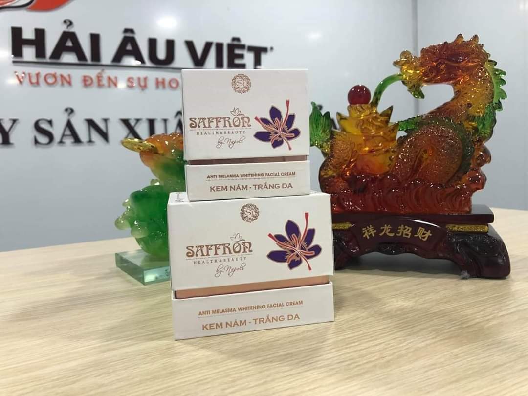 Kem nám saffron(20gm)[FREESHIP] tri nám.dưỡng trắng da.