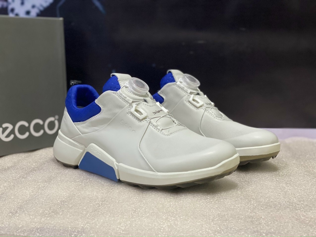 [GIÁ TỐT] Giày Golf Ecco  Biom H4 Boa - nút vặn tiện lợi .