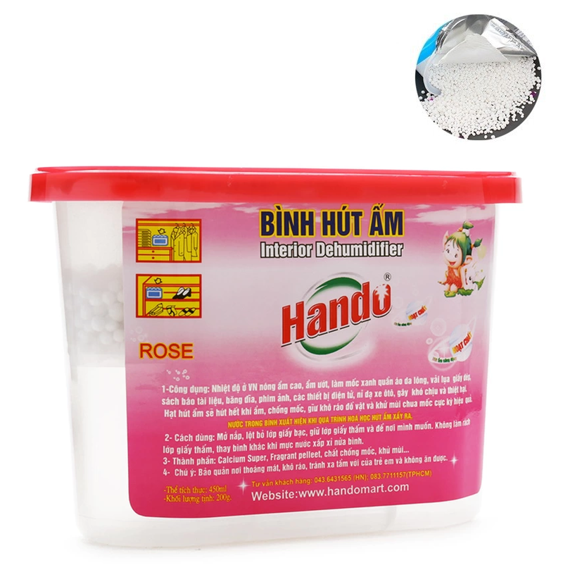 Bình Hút Ẩm Chống Ẩm Mốc Hando 450ml