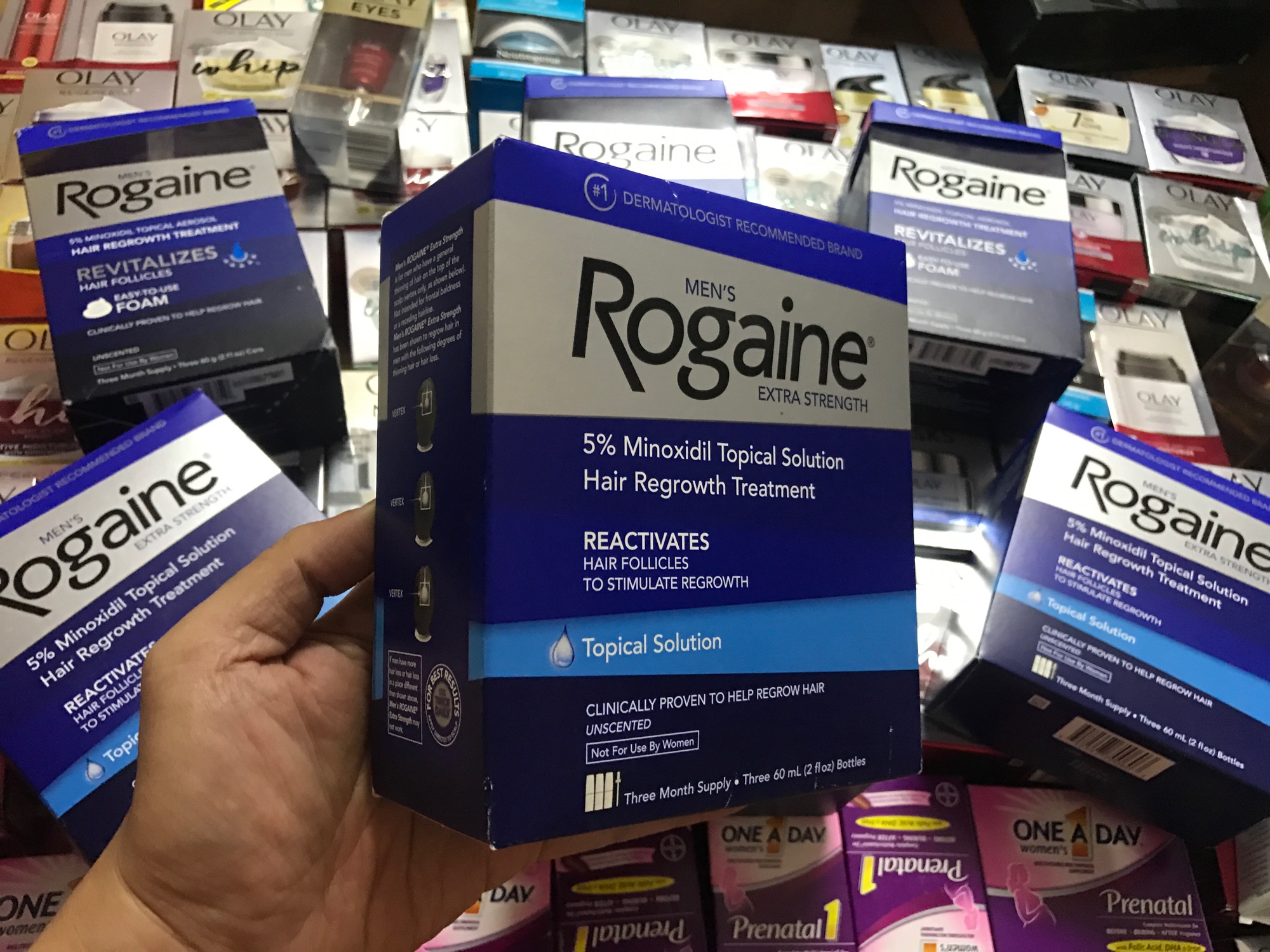 Dung dịch mọc tóc Rogai.ne Bộ 3 chai 60ml x3(dạng dung dịch)