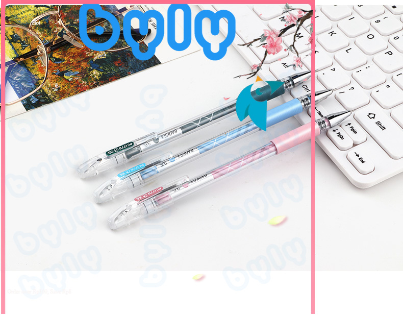 [Nhập RS0822 giảm 30k cho đơn 99k]Bút Gel ngòi 0.35mm Concinnity BAOKE  PC1778