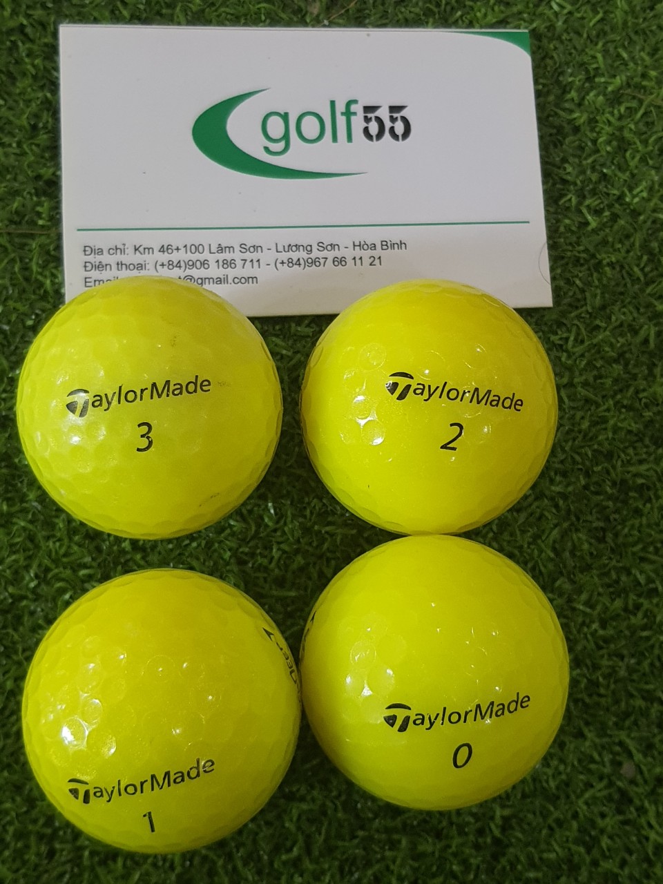 10 quả bóng golf cũ