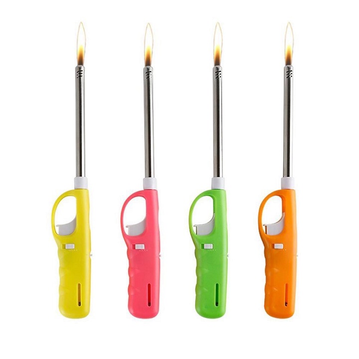 The CU lure flame gas cooker iron long handle ensure safety when using-gun lure fire gas cooker, gun lighters gas cooker