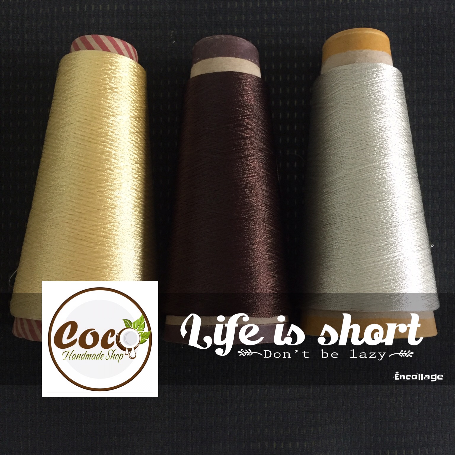 Chỉ Nilon Làm Tua Rua 210D/3 - 210D/4
