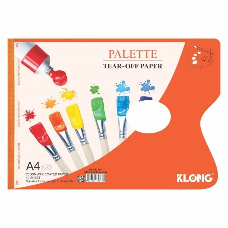 {sie ib} -   Bảng pha màu giấy Paper Palette; MS: 767