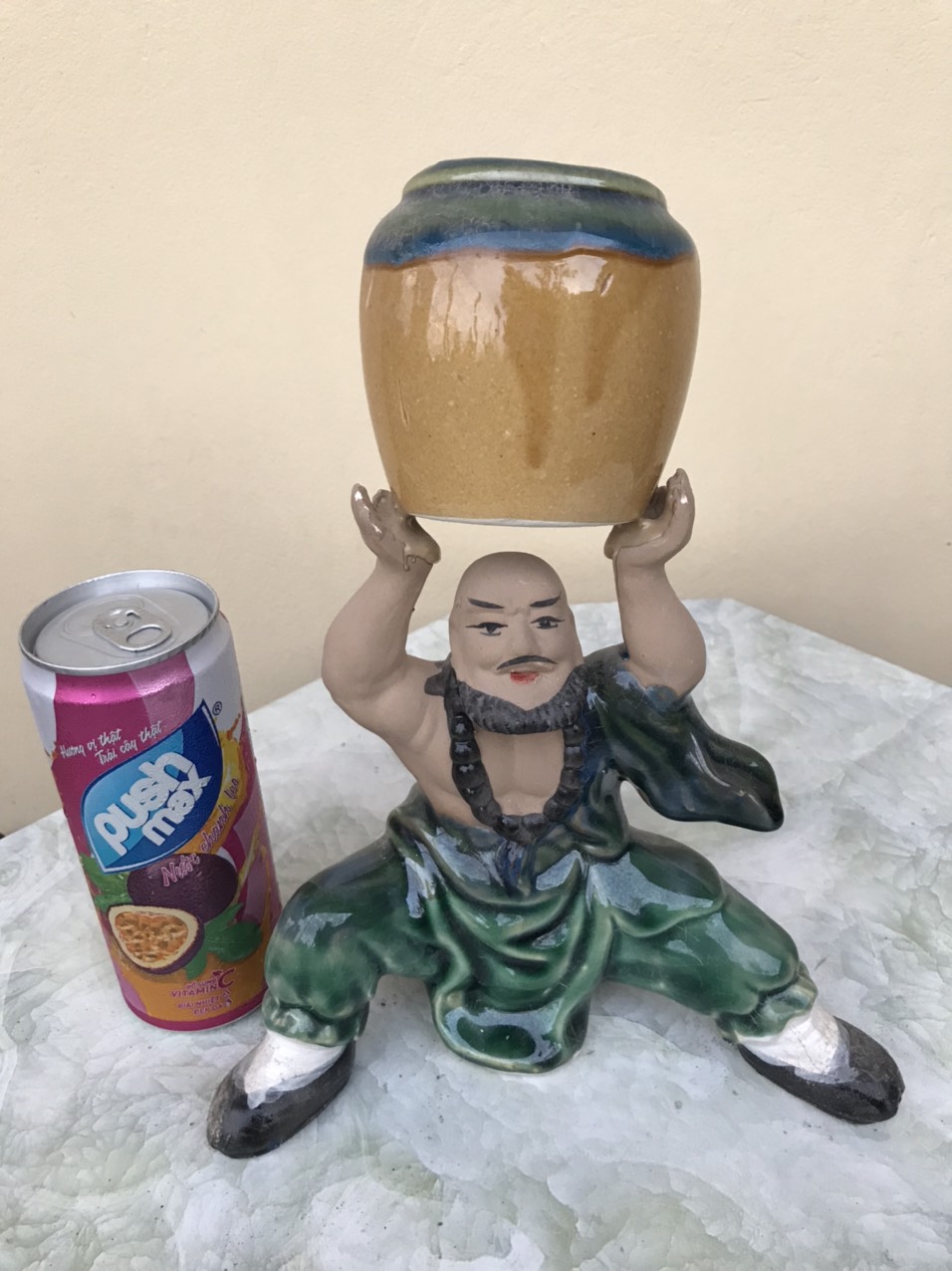 Chậu tượng mini dâng vò 03