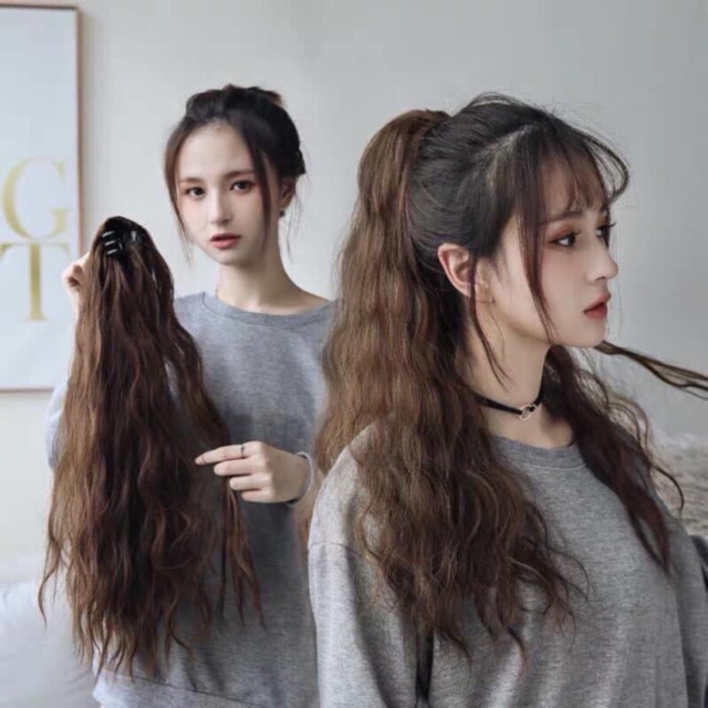 Cột Tóc Dập Xù Xinh Như Công Chúa Dài 60Cm