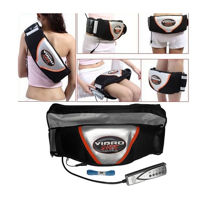 Đai massge làm tan mỡ bụng - Đai Massage Nóng Và Rung - Đai Massage Bụng Giảm Béo - Giảm mỡ bụng đa năng