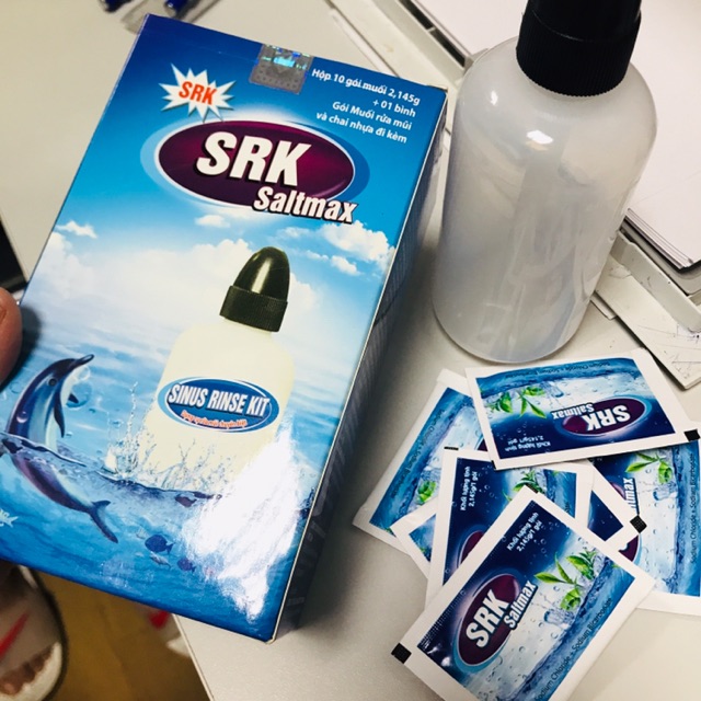 SRK saltmax Rửa mũi