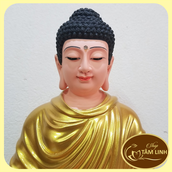 Tượng Phật Bổn Sư Thích Ca Mâu Ni - cao 30cm nhựa composite