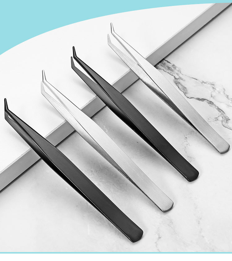 [HCM]COMBO 2 nhíp lấy mụn cong